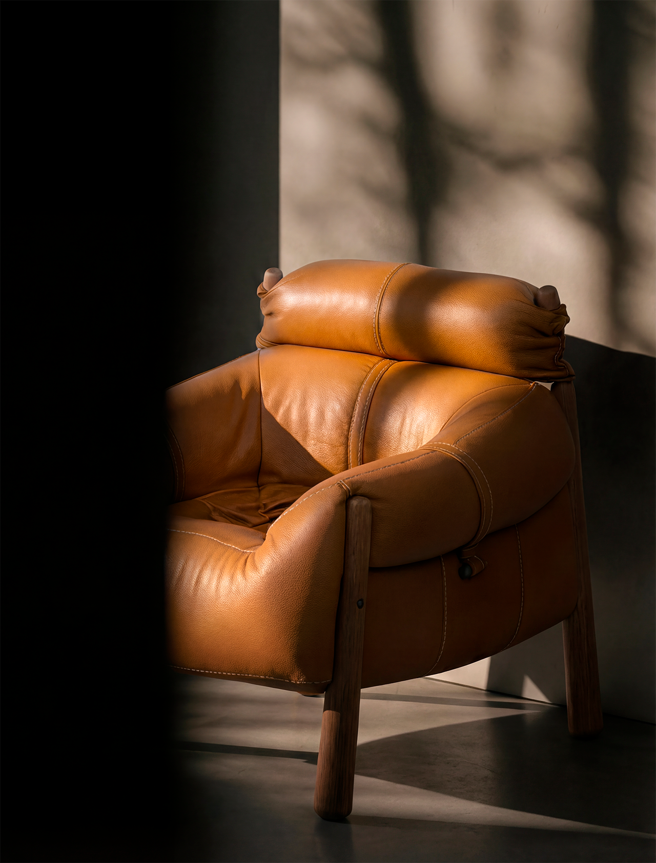 Detalhe editorial da Poltrona NIDUS 2