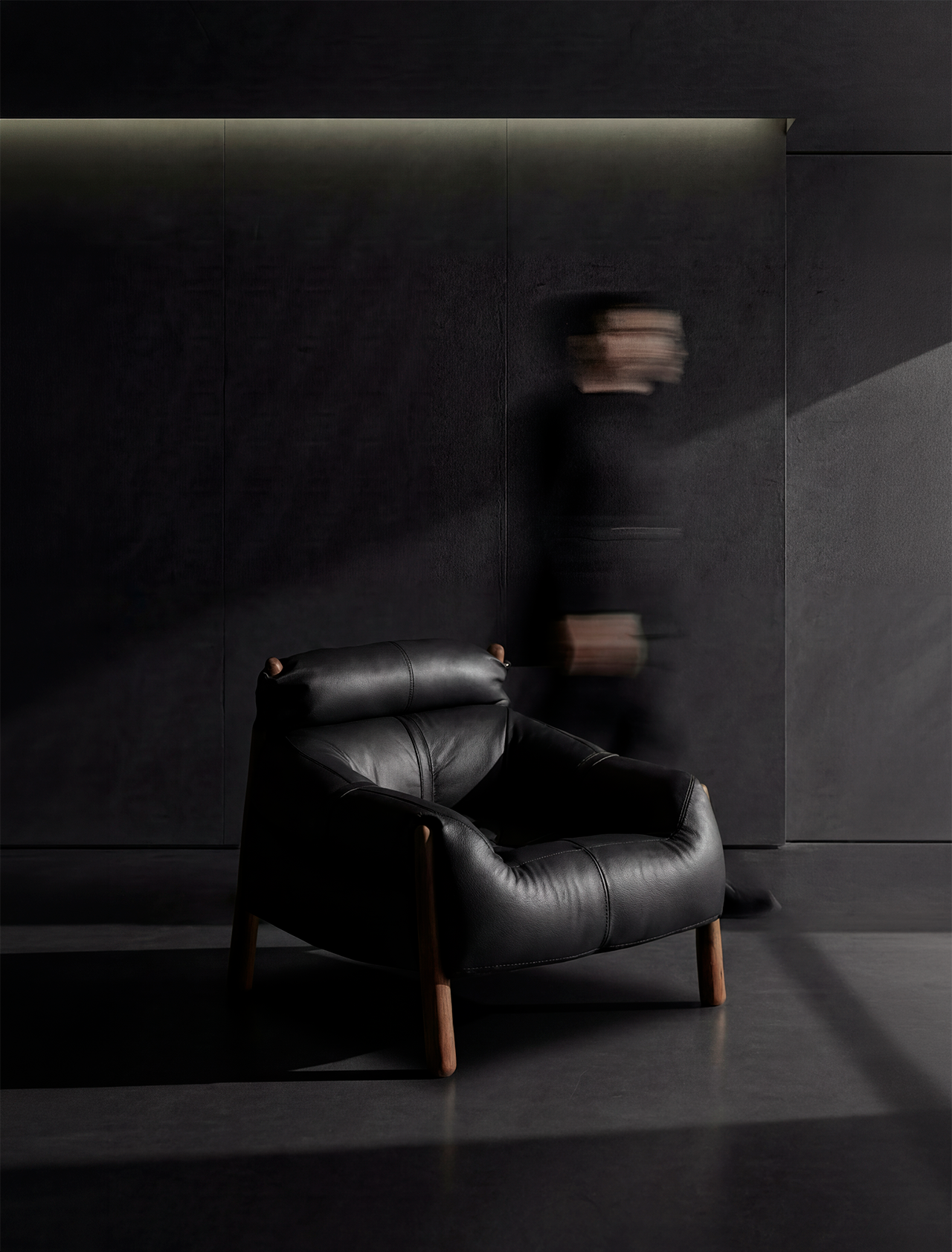 Detalhe editorial da Poltrona NIDUS 4